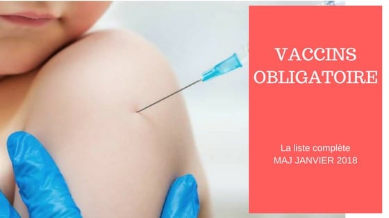 vaccin obligatoire liste 2018