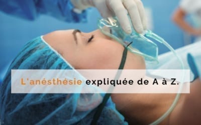 anesthesie explication