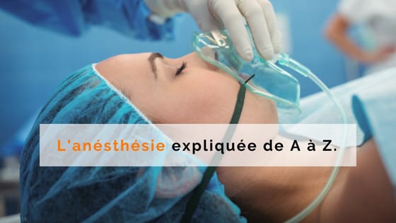 anesthesie explication