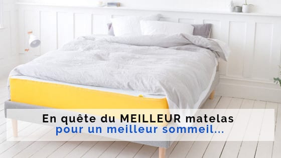 meilleur sommeil meilleur matelas