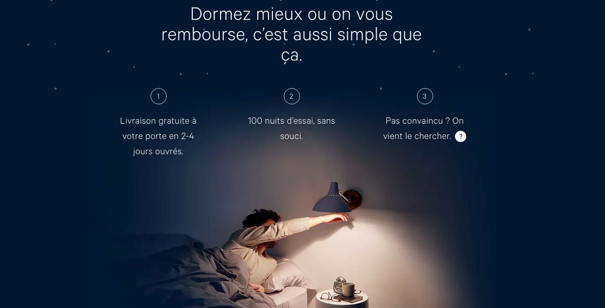 test 100 nuits casper